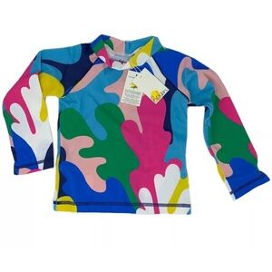 NWT Boden Long SleeveSwim Rash Guard. Sz 13-14 years 164 cm. D23